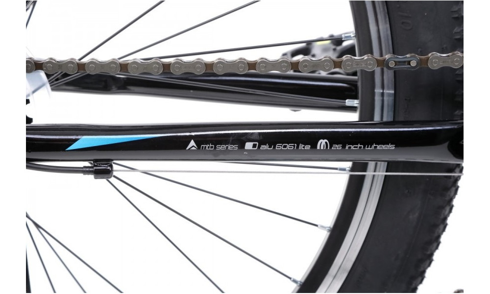 Polkupyörä Romet Rambler R6.1 26" 2022 black-blue - 5