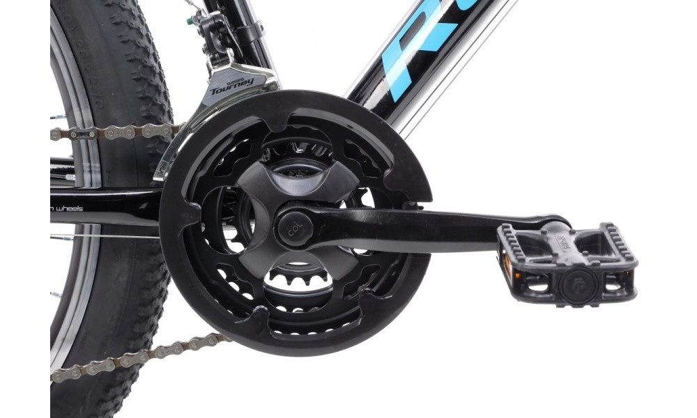 Polkupyörä Romet Rambler R6.1 26" 2022 black-blue - 6