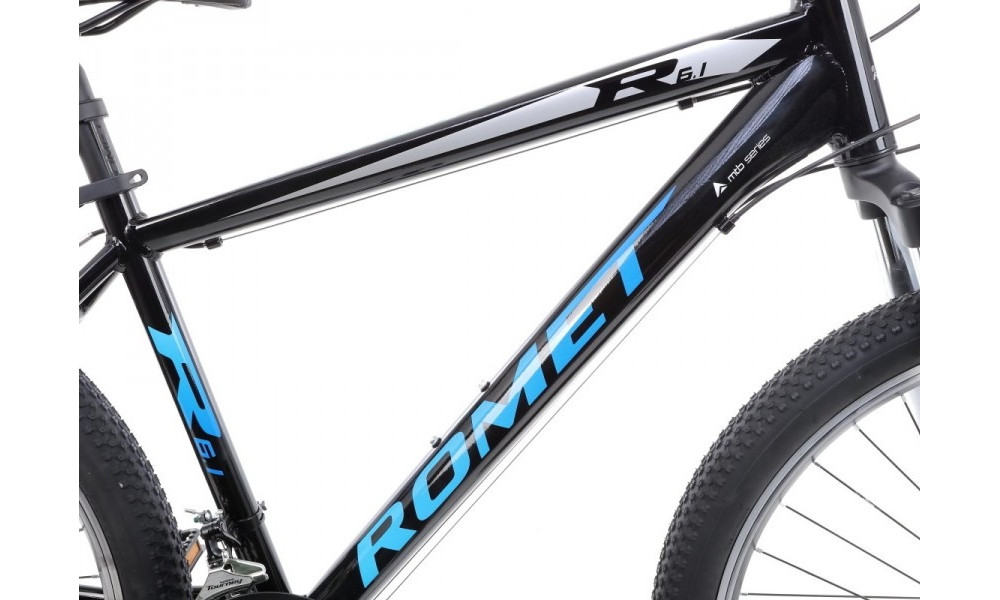 Polkupyörä Romet Rambler R6.1 26" 2022 black-blue - 7