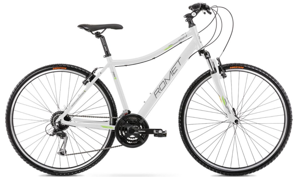 Polkupyörä Romet Orkan 2 D 28" 2022 white-green - 15