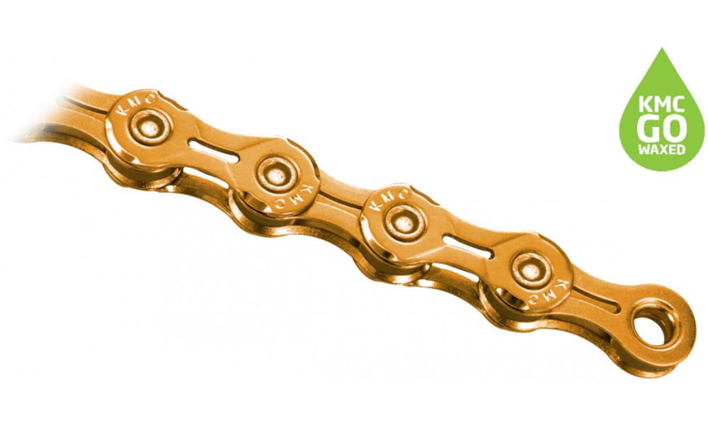 Chain KMC X11EL Ti-N Gold 11-speed 118-links Waxed 