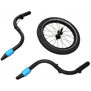 Tukipyöräsarja Cube Jogger for Kids Trailer Double CMPT black