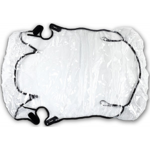 Suojaa sateelta Cube for Kids Trailer Double CMPT transparent