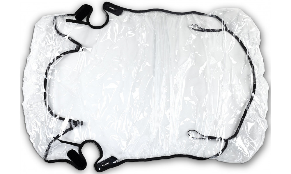 Suojaa sateelta Cube for Kids Trailer Double CMPT transparent - 1