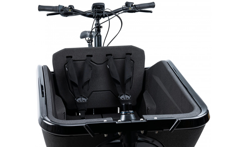 Lastenistuin Cube for e-bike Cargo black - 4