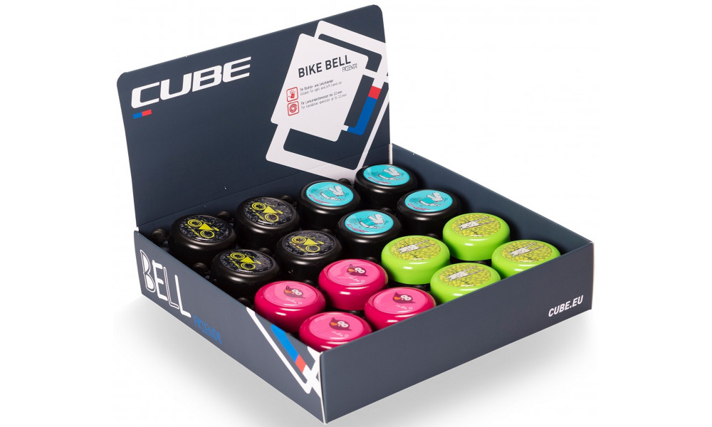 Soittokello Cube Friends multicolored box (16 pcs.) 