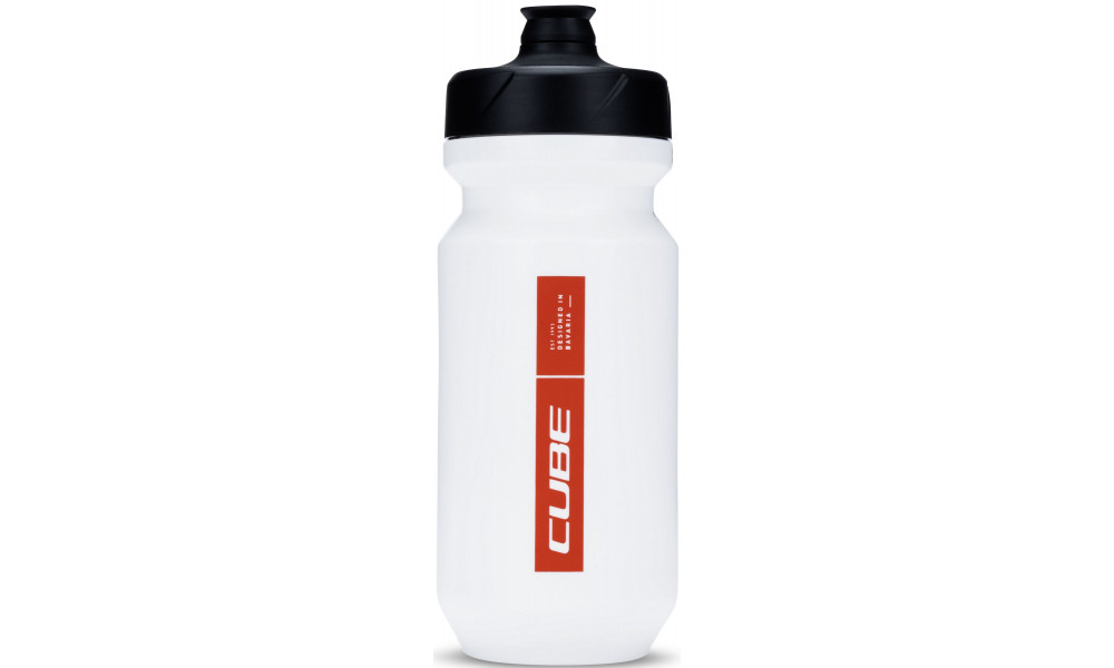 Juomapullo Cube Flow 500 white'n'red - 1