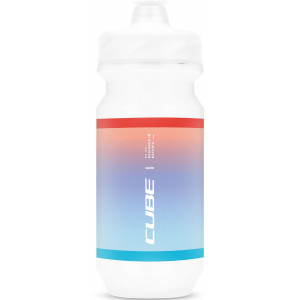 Juomapullo Cube Flow 500 Teamline white'n'blue'n'red