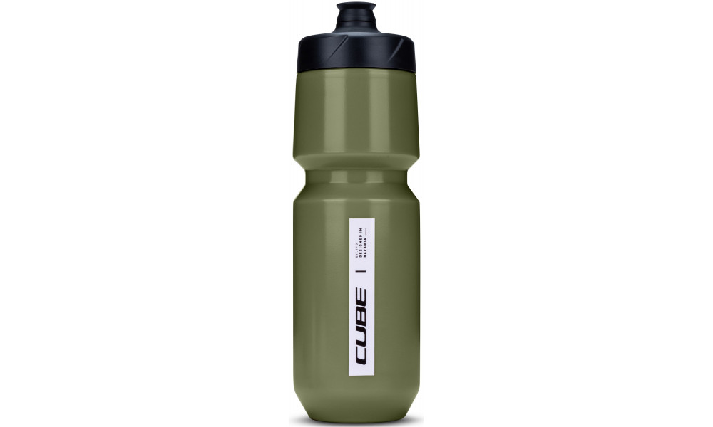 Juomapullo Cube Flow 750 olive 
