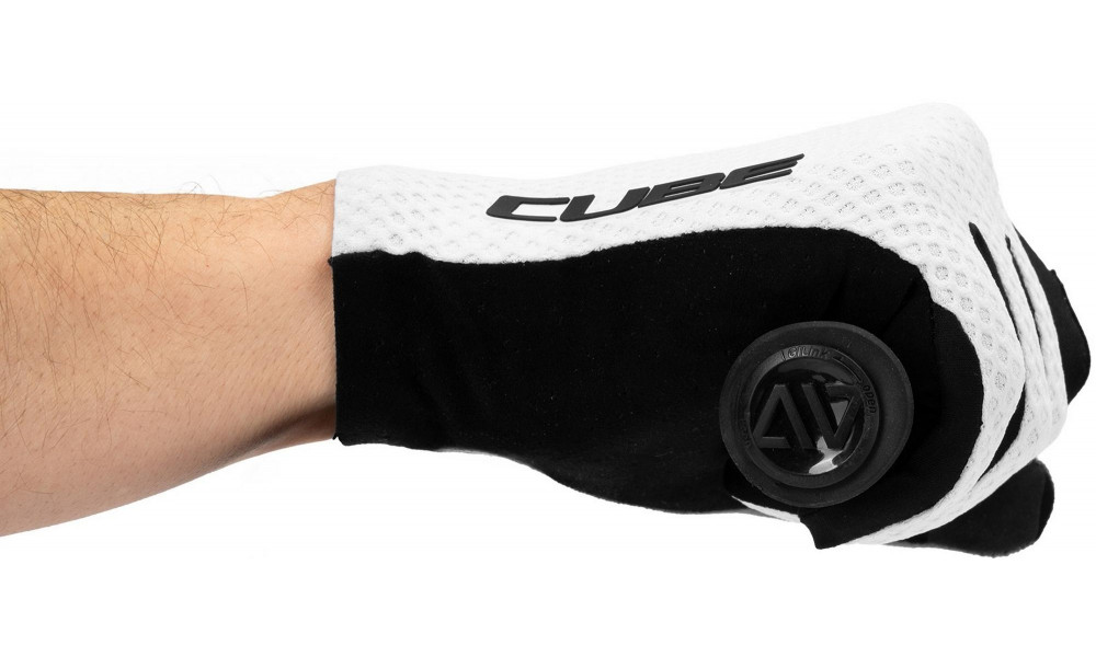 Käsineet Cube Race Long white - 3