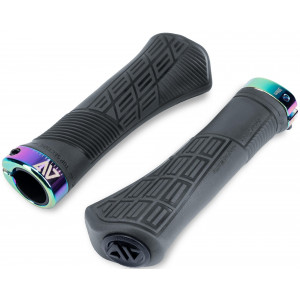 Kädensijat ACID Hybrid Perform 142mm Lock-on translucent black 'n' oilslick
