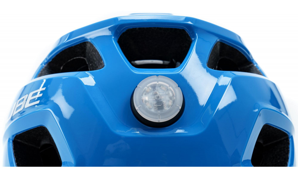 Kypärä Cube LINOK Teamline glossy blue'n'red - 3