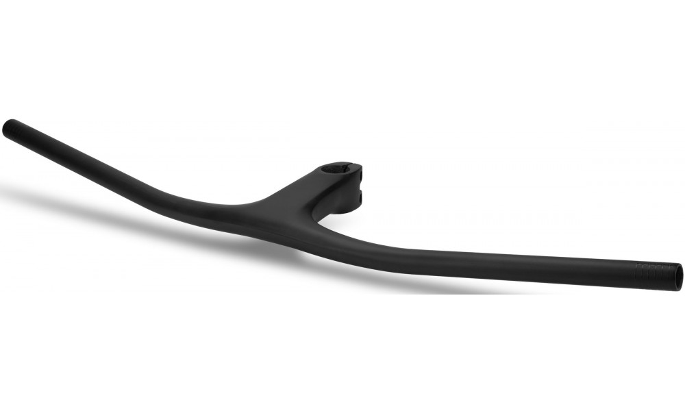 Ohjaustanko Cube Phenix 740mm flat 12° with integrated stem 28.6x80mm - 1