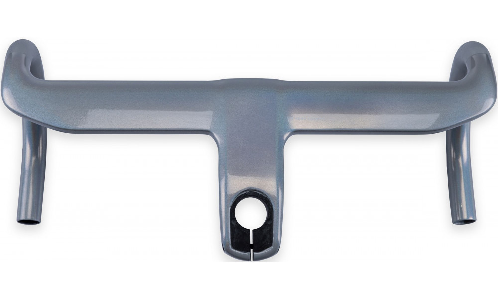 Ohjaustanko Cube Litening Aero Carbon C:68 with integrated stem 420/100mm flashwhite - 1