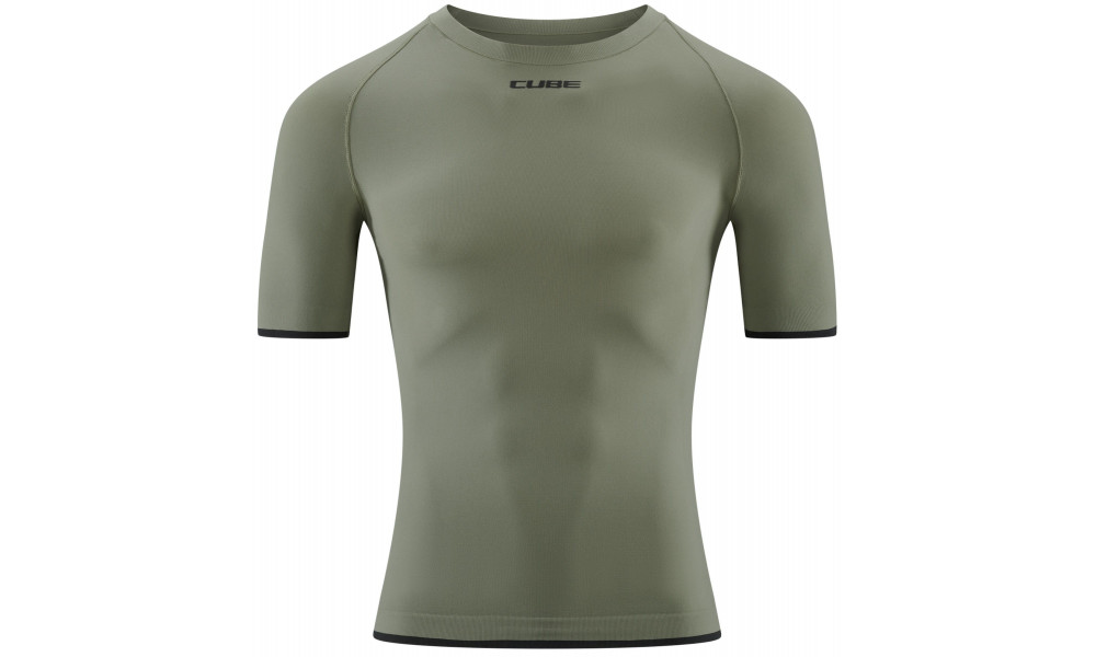 Aluspaita Cube Race Be Cool S/S olive - 1