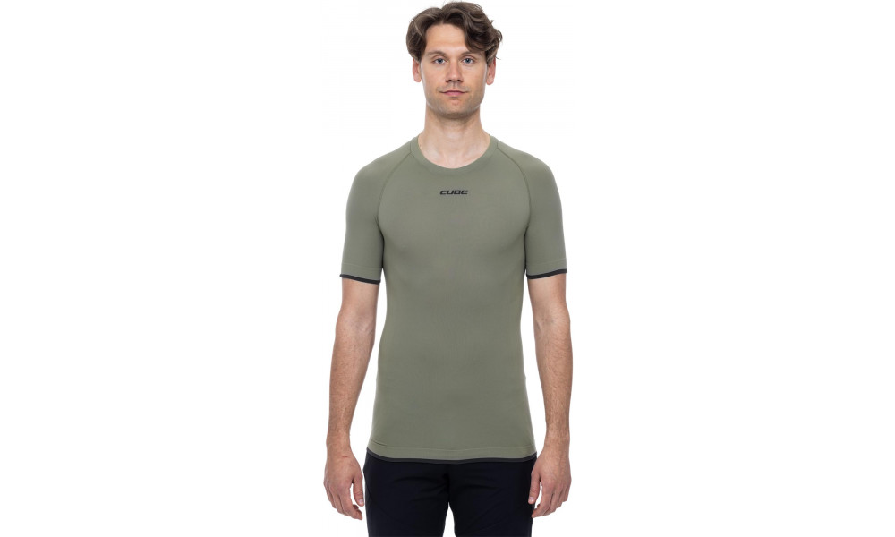 Aluspaita Cube Race Be Cool S/S olive - 5