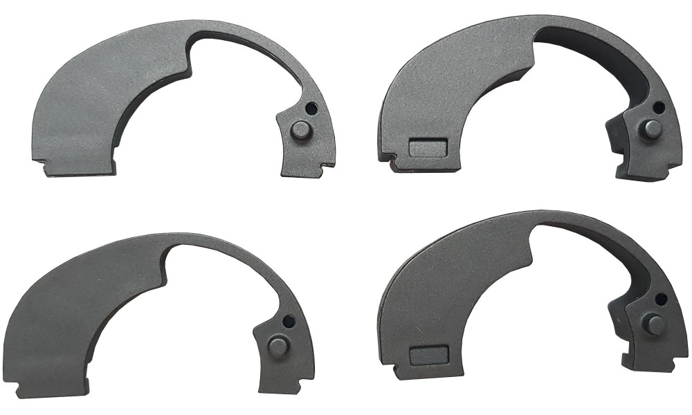 Ohjainlaakerin välirengassarja Cube Asymmetric 1-1/8" for Hybrid cable routing stems - 2