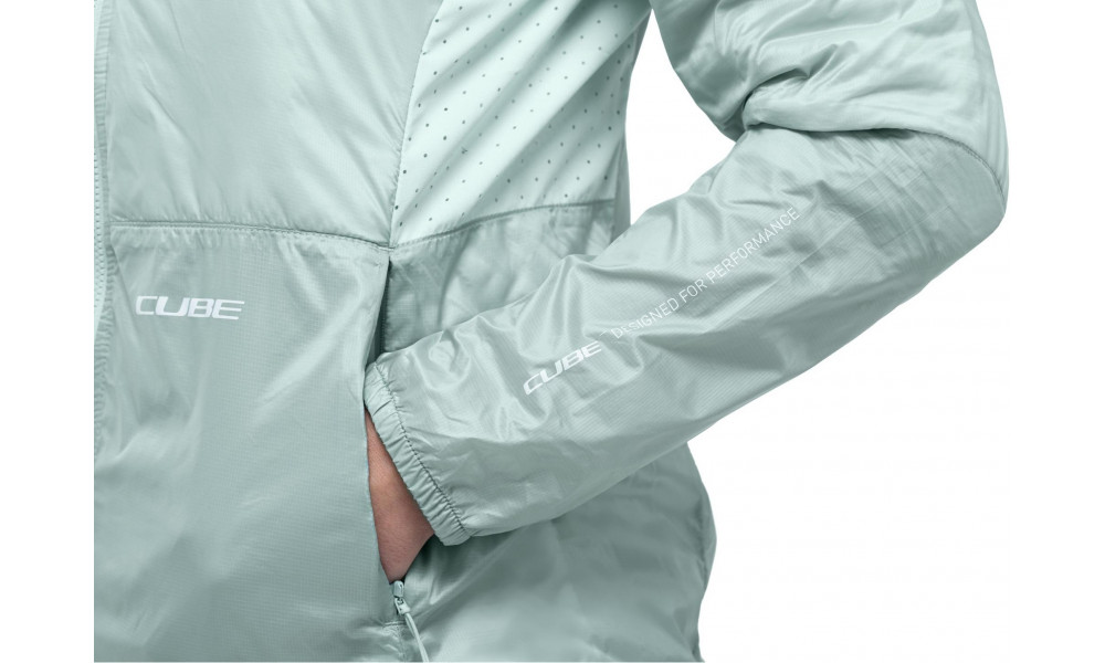 Pyöräilytakki Cube Gravel Light Iso WS mint - 5