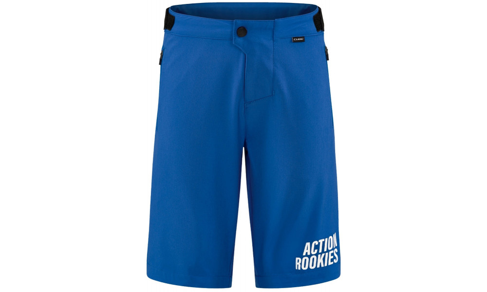 Pyöräilyshortsit Cube Baggy Rookie X Actionteam MTB blue - 1