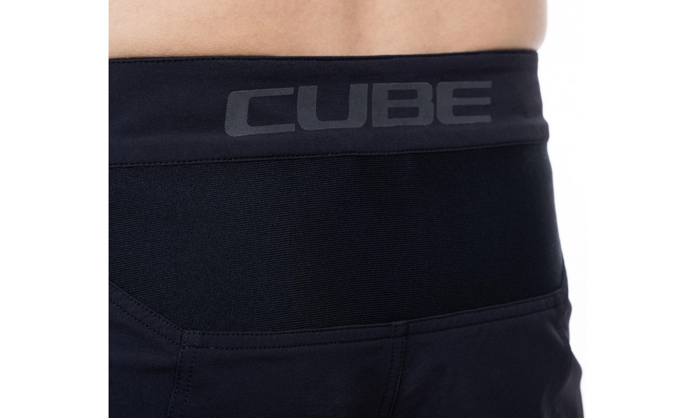 Pyöräilyshortsit Cube Baggy x Actionteam MTB black - 3