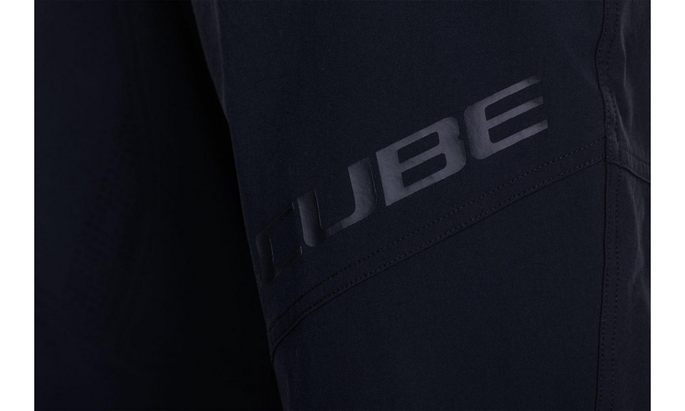 Pyöräilyshortsit Cube Baggy x Actionteam MTB black - 4