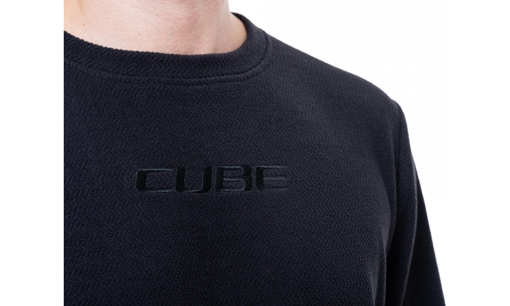 Pyöräilypaita Cube Fleece MTB L/S black - 3
