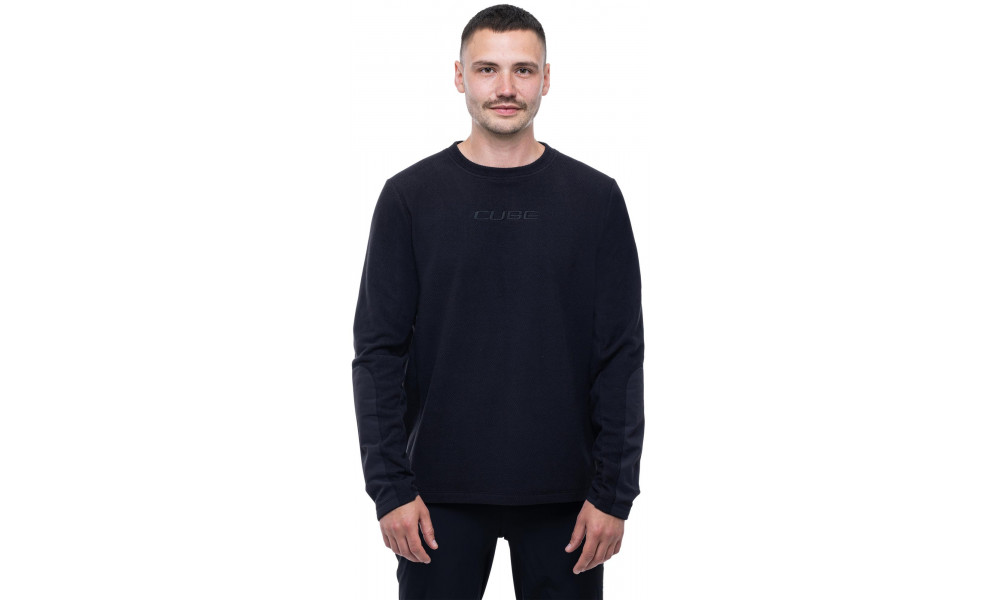 Pyöräilypaita Cube Fleece MTB L/S black - 5