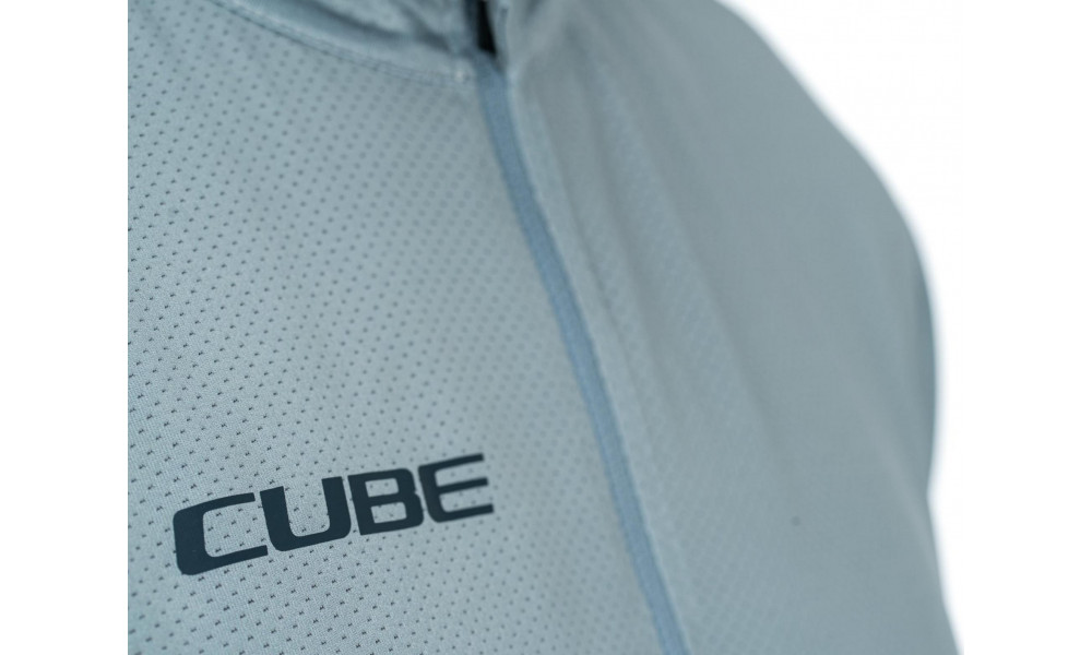 Pyöräilypaita Cube MTB CMPT S/S Half Zip grey - 2