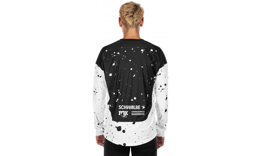 Pyöräilypaita Cube X Factory Racing MTB L/S black'n'white - 3