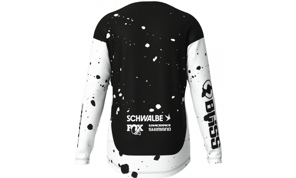 Pyöräilypaita Cube X Factory Racing MTB L/S black'n'white - 5