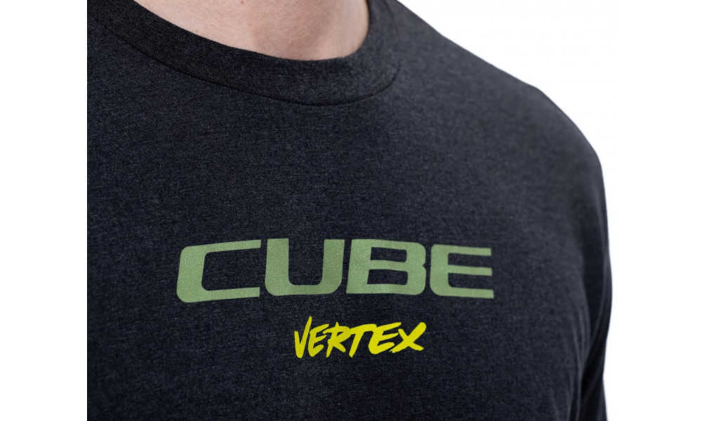 Pyöräilypaita Cube Round Flow MTB L/S black - 2