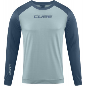 Pyöräilypaita Cube Round MTB L/S grey'n'anthracite