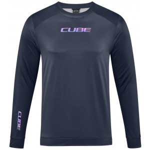 Pyöräilypaita Cube Round MTB L/S black