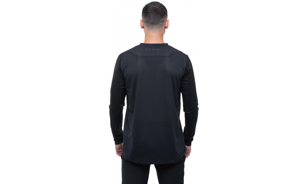 Pyöräilypaita Cube Round Pro MTB L/S black - 7