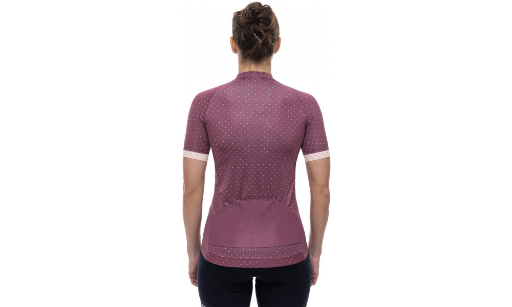 Pyöräilypaita Cube MTB WS S/S Half Zip berry - 2