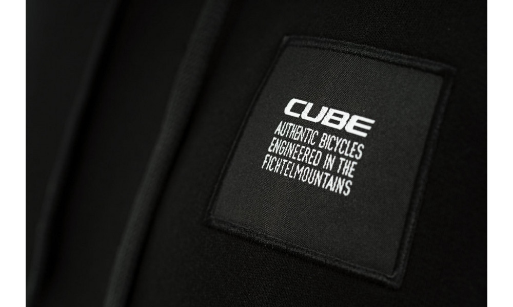 Hupullinen villapaita Cube Organic black - 2