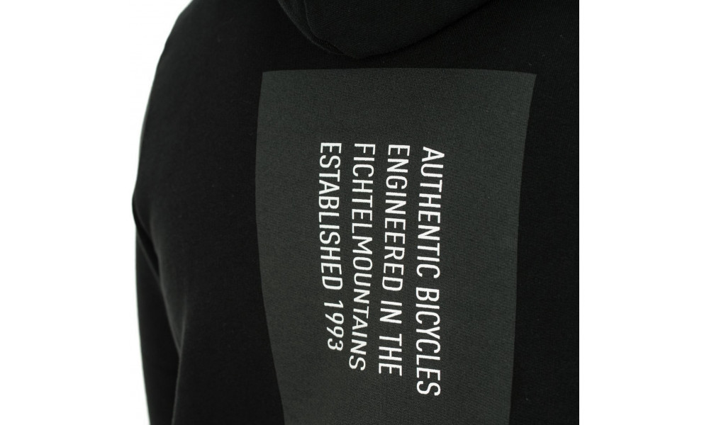 Hupullinen villapaita Cube Organic black - 3