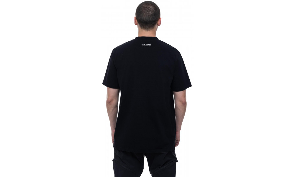 T-paita Cube Organic Actionteam GTY Fit black'n'white - 2