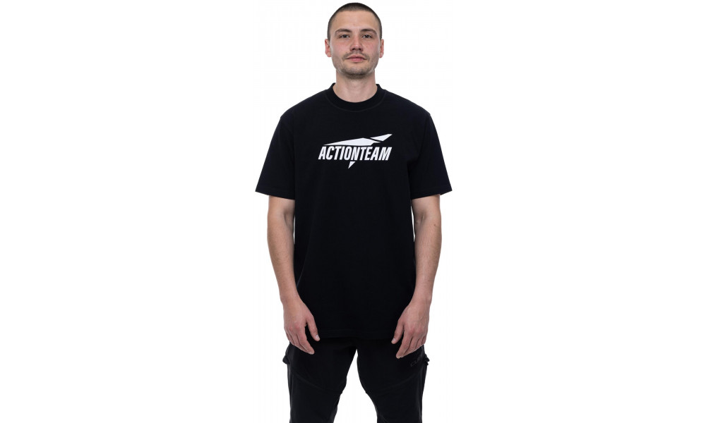 T-paita Cube Organic Actionteam GTY Fit black'n'white - 3