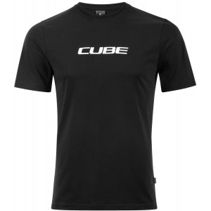 T-paita Cube Organic Classic Logo black'n'white