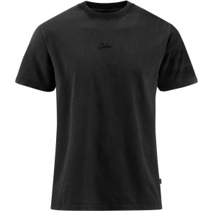 T-paita Cube Organic Script GTY Fit washed black