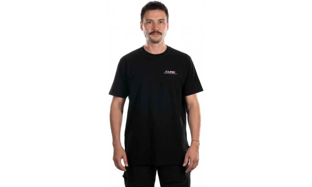 T-paita Cube Organic Vert Session GTY FIT - 3