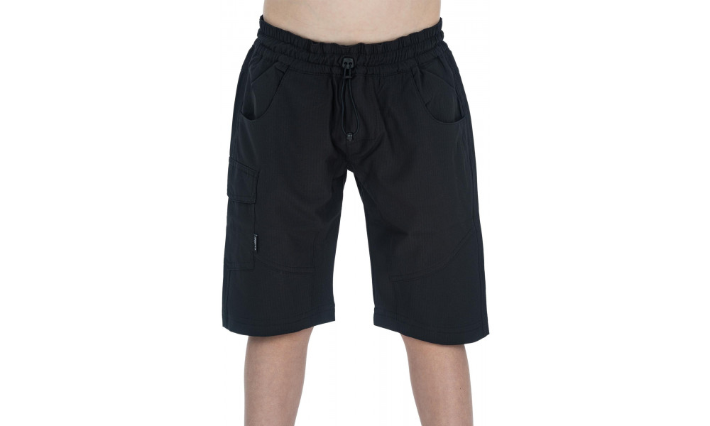Pyöräilyshortsit Cube Baggy Rookie Road/XC black'n'white - 3