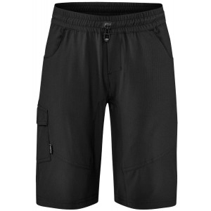 Pyöräilyshortsit Cube Baggy Rookie Road/XC with liner black'n'white