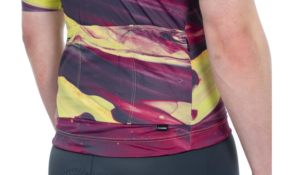 Pyöräilypaita Cube ART Road/XC S/S pattern - 2