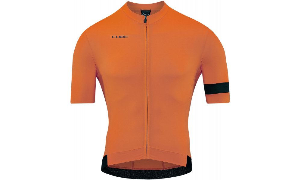 Pyöräilypaita Cube Flash Road/XC S/S orange - 1