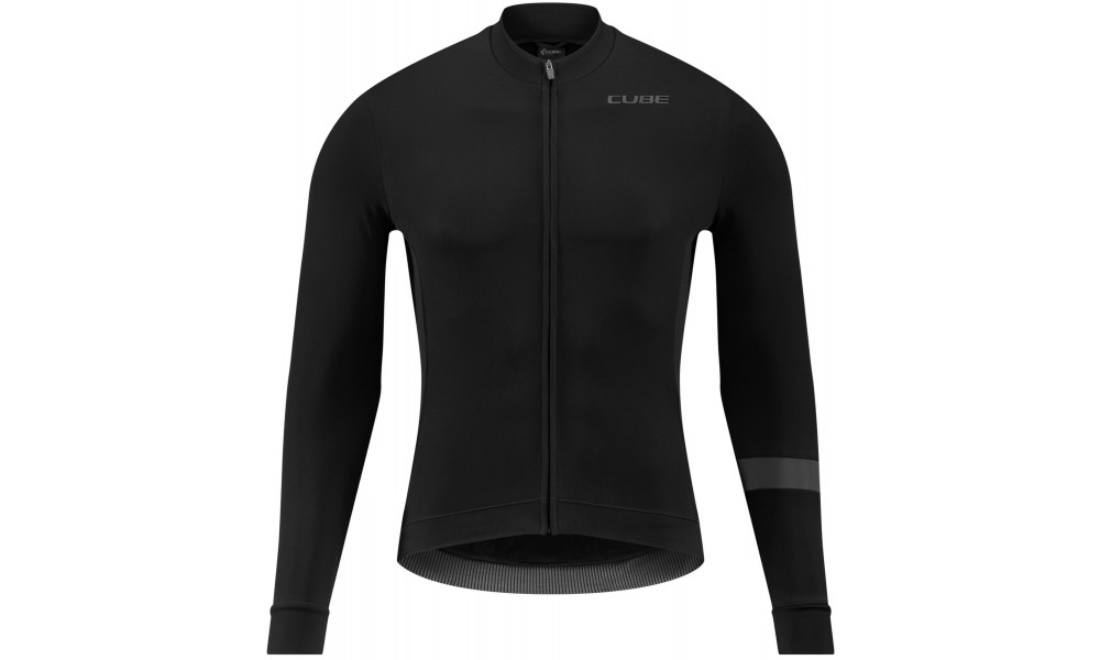 Pyöräilypaita Cube Road/XC L/S black - 1