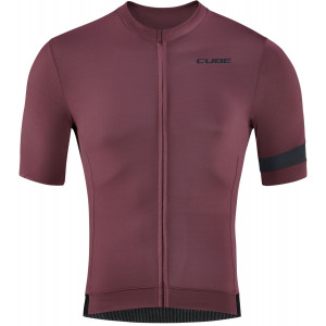 Pyöräilypaita Cube Road/XC S/S dark red