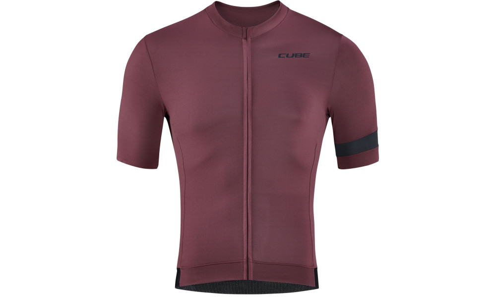 Pyöräilypaita Cube Road/XC S/S dark red - 1