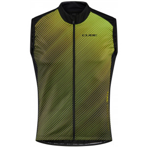 Pyöräilyliivi Cube Softshell Road/XC Safety black'n'neon yellow